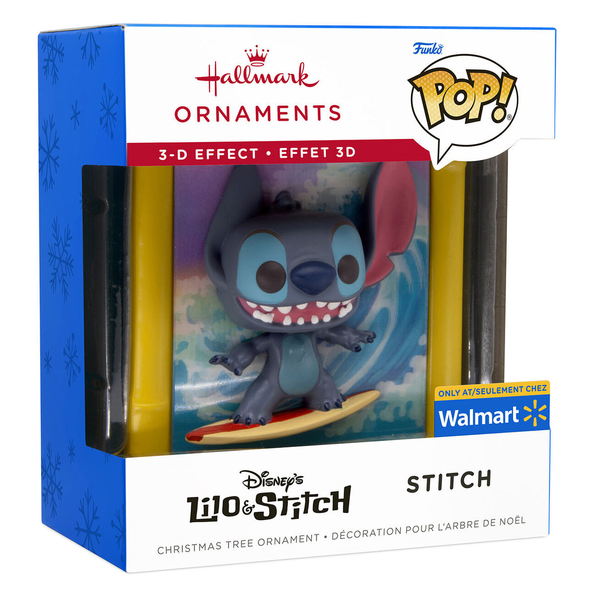 Stitch 3-D Ornament - US 0628