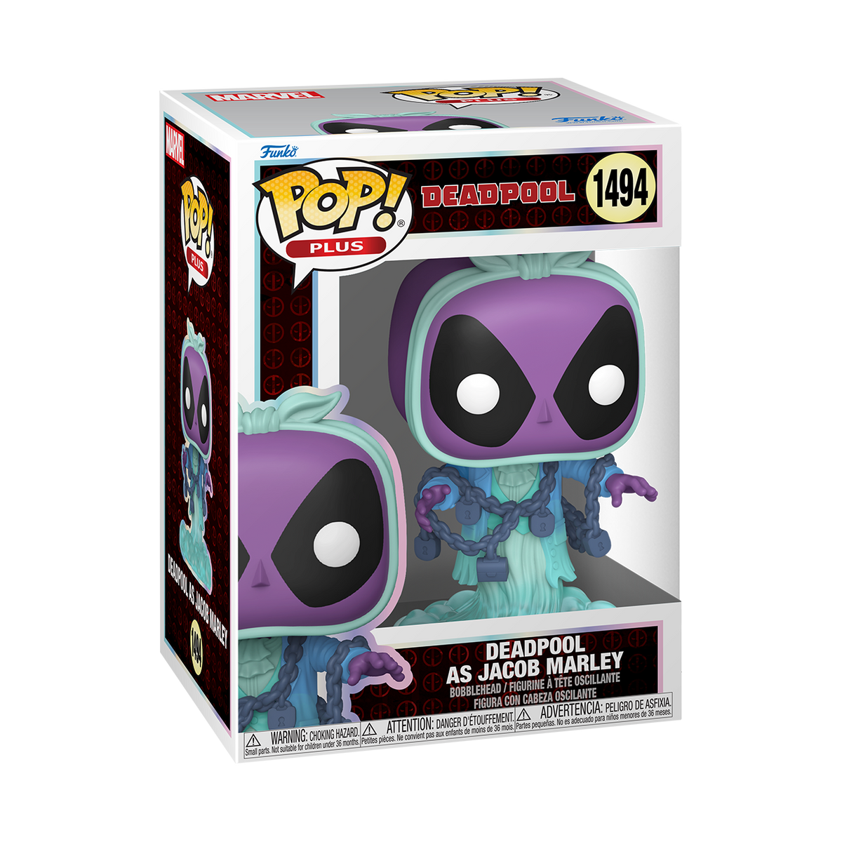 Pop! Plus Deadpool as Jacob Marley - US 7579