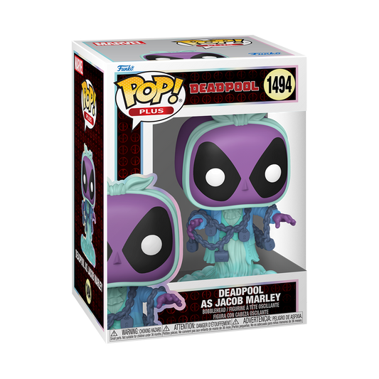 Pop! Plus Deadpool as Jacob Marley - US 7579