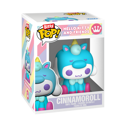 Bitty Pop! & Accessories Cinnamoroll (Unicorn) & Keychain - US 1429