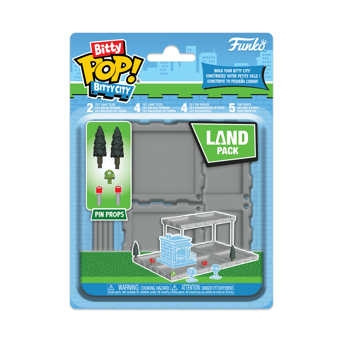 Bitty Pop! Bitty City Land Pack - US 0786