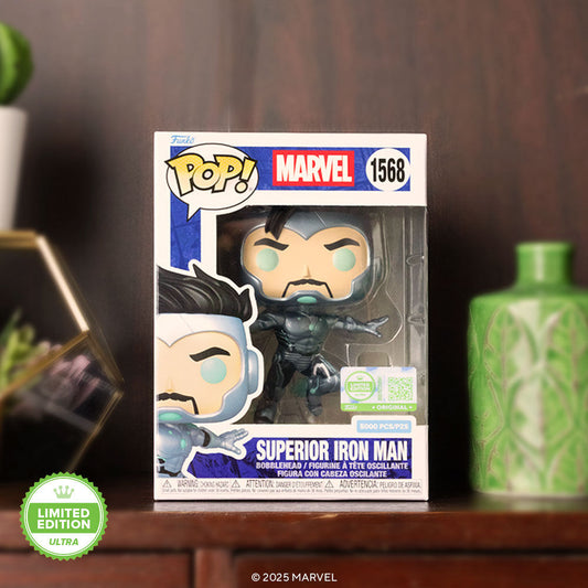 Pop! Superior Iron Man with Pop! Protector - US 3389