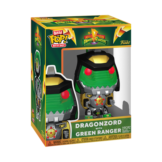 Bitty Pop! Bitty Bot Dragonzord with Green Ranger - US 2001