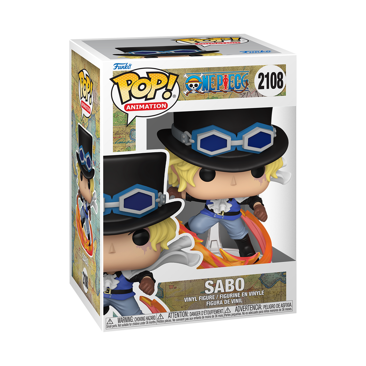 Pop! Sabo Attacking with Pipe - US 0281