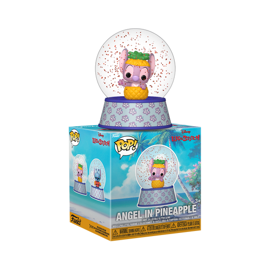 Angel in Pineapple Mini Glitter Globe - US 2734