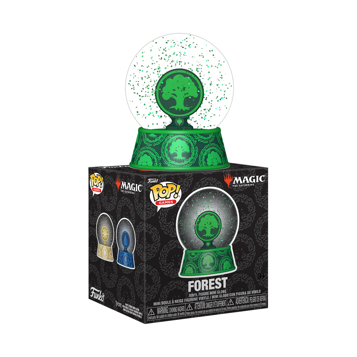Magic The Gathering Forest Mini Glitter Globe - US 3107