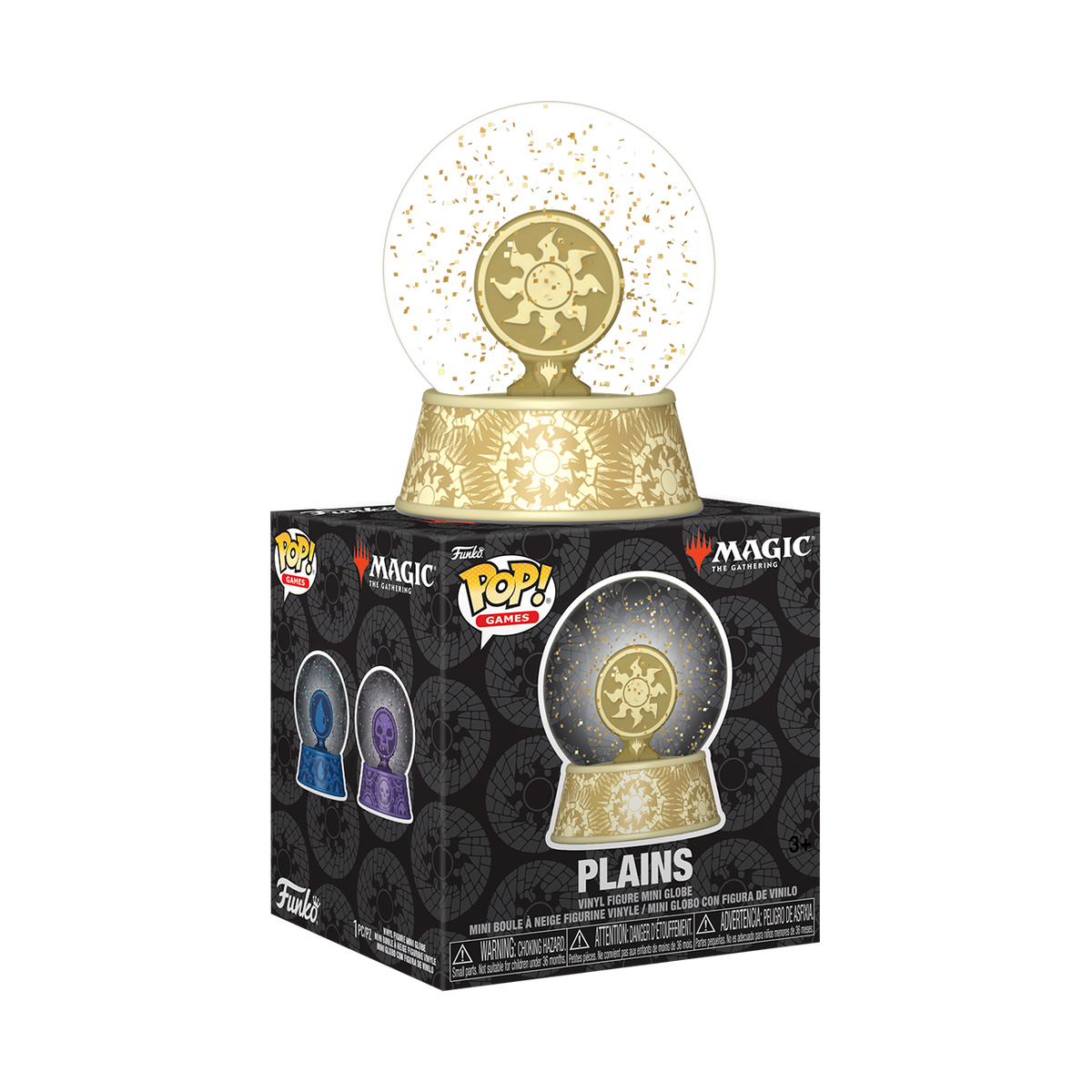 Magic The Gathering Plains Mini Glitter Globe - US 7309