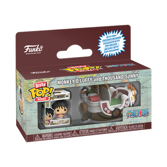 Bitty Pop! Rides Monkey D. Luffy and Thousand Sunny - US 9690