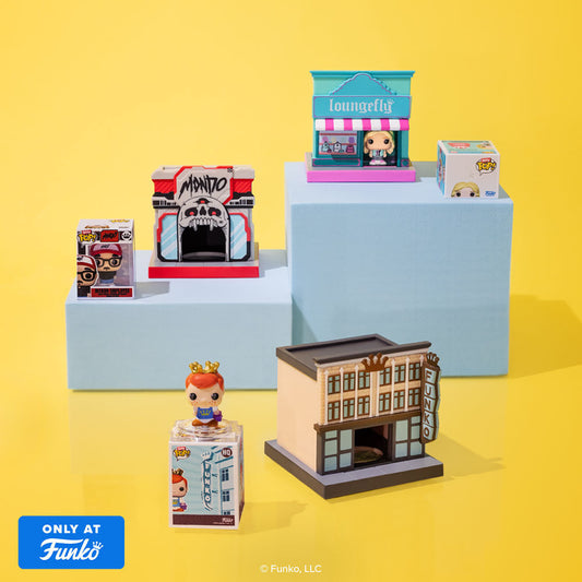 Bitty Pop! City Towns Funko HQ, Loungefly Boutique, & Mondo Arcade 3-Pack - US 3605