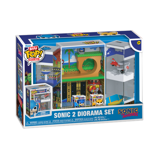 Bitty Pop! Bitty Box Sonic 2 Diorama Set - US 6582
