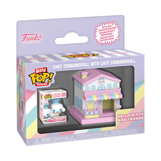 Bitty Pop! Towns Chef Cinnamoroll and Café Cinnamoroll - US 9602