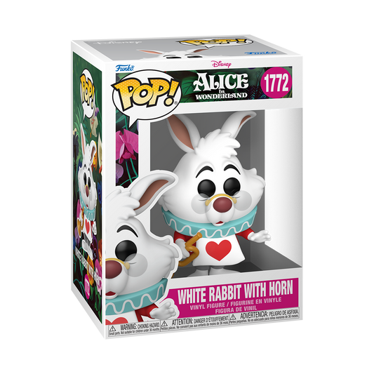 Pop! White Rabbit with Horn - US 1949