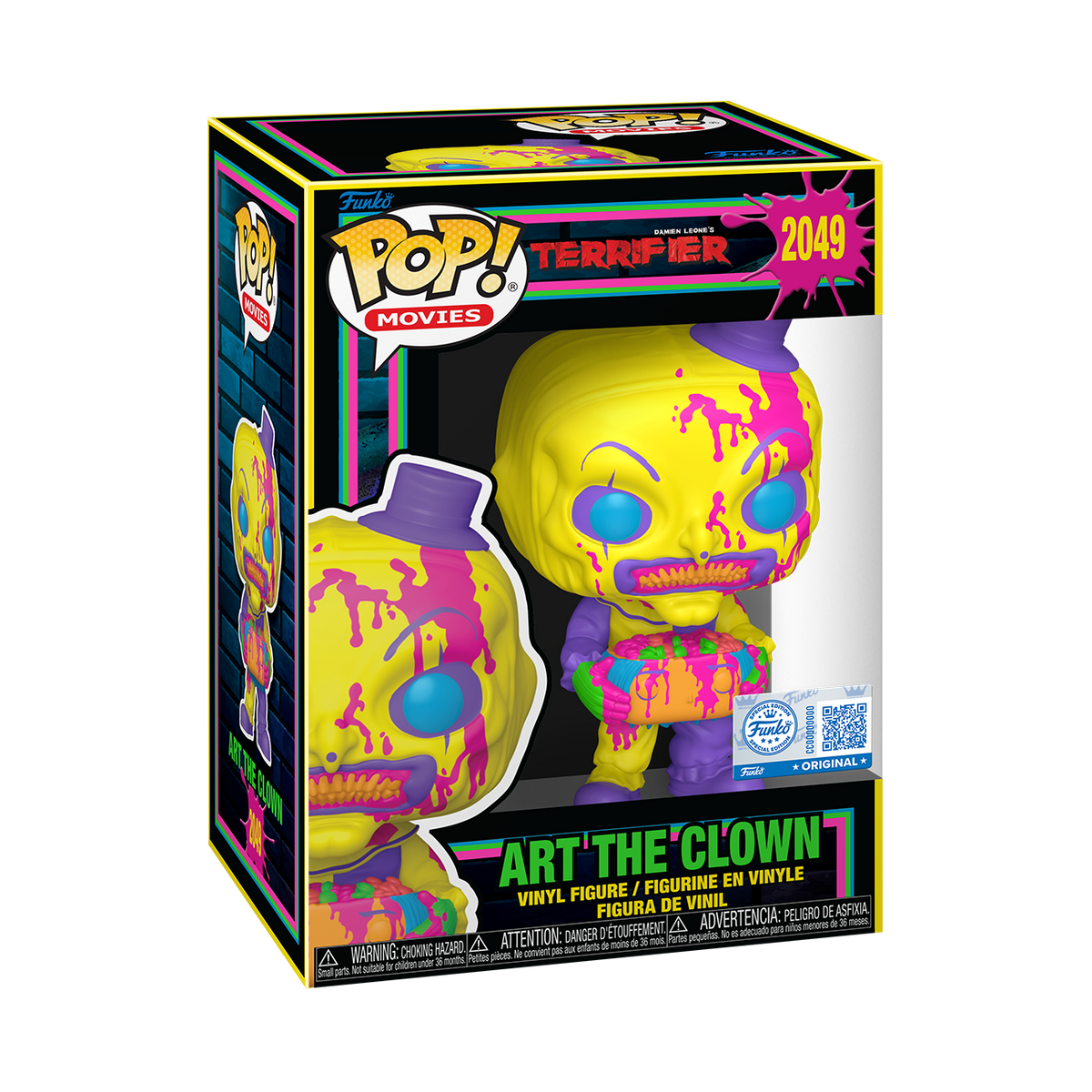 Pop! Art the Clown with Head (Blacklight) - US 7426