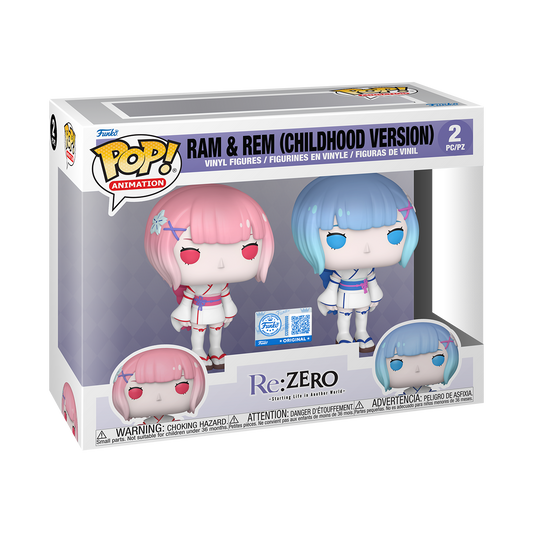 Pop! Ram & Rem (Childhood Version) 2-Pack - US 9427