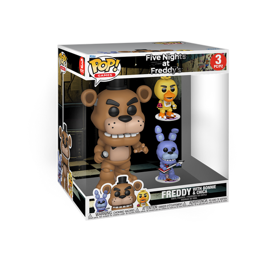 Pop! Jumbo Freddy with Bonnie & Chica 3-Pack - US 4237
