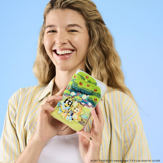 Bluey's Backyard Zip-Around Wallet - US 6575