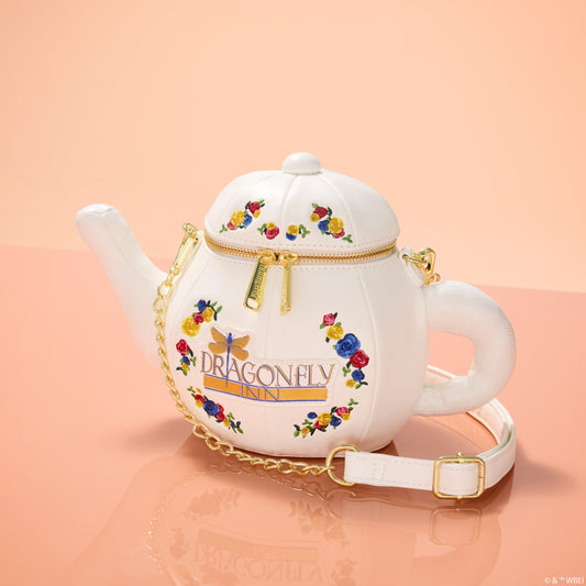 Gilmore Girls Dragonfly Inn Figural Teapot Crossbody Bag - US 4428