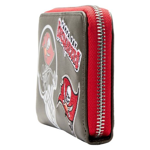 NFL Tampa Bay Buccaneers Patches Zip Around Wallet - US 5907