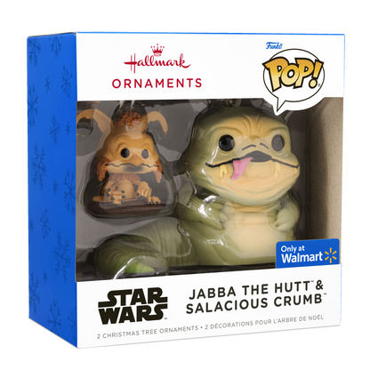 Jabba the Hutt & Salacious Crumb Ornament - US 8886