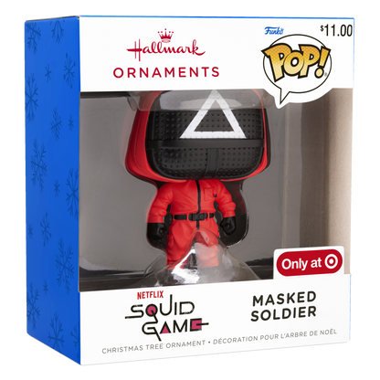 Masked Soldier Ornament - US 5435