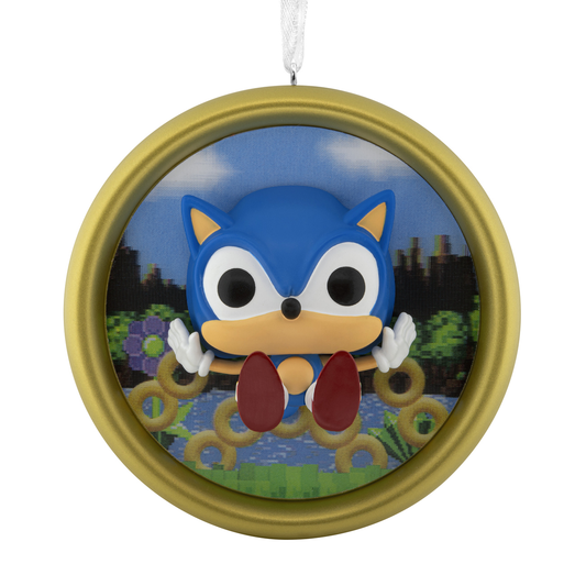 Sonic 3-D Ornament - US 8380