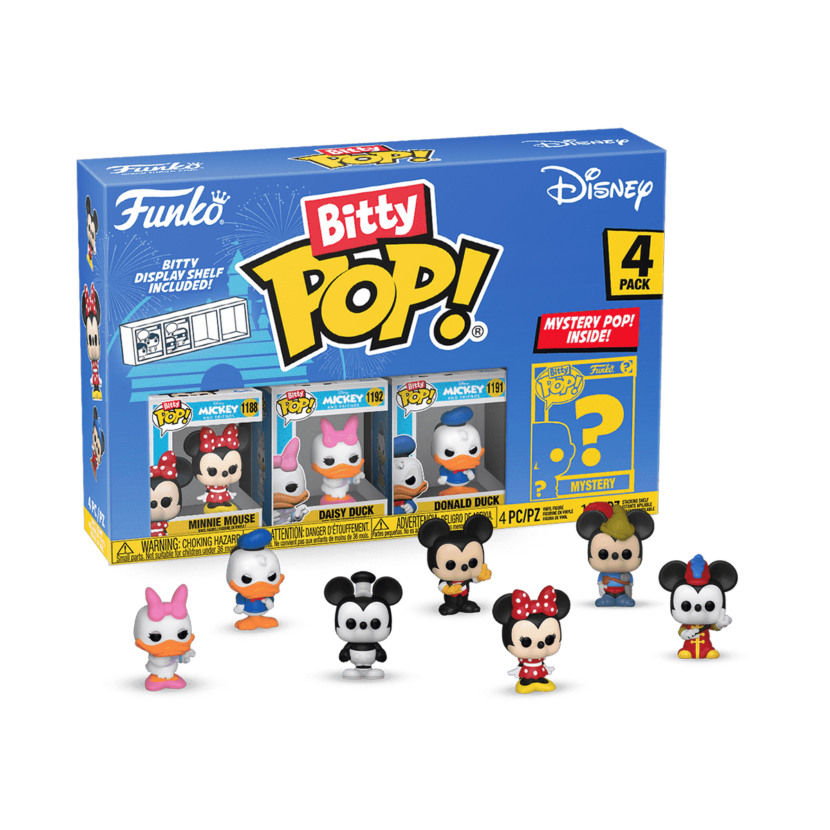 Bitty Pop! Disney 4-Pack Series 2 - US 2254