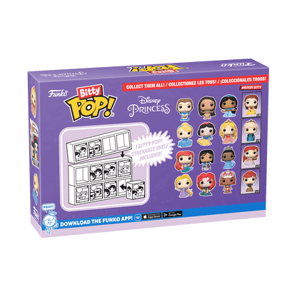 Bitty Pop! Disney Princess 4-Pack Series 4 - US 8940