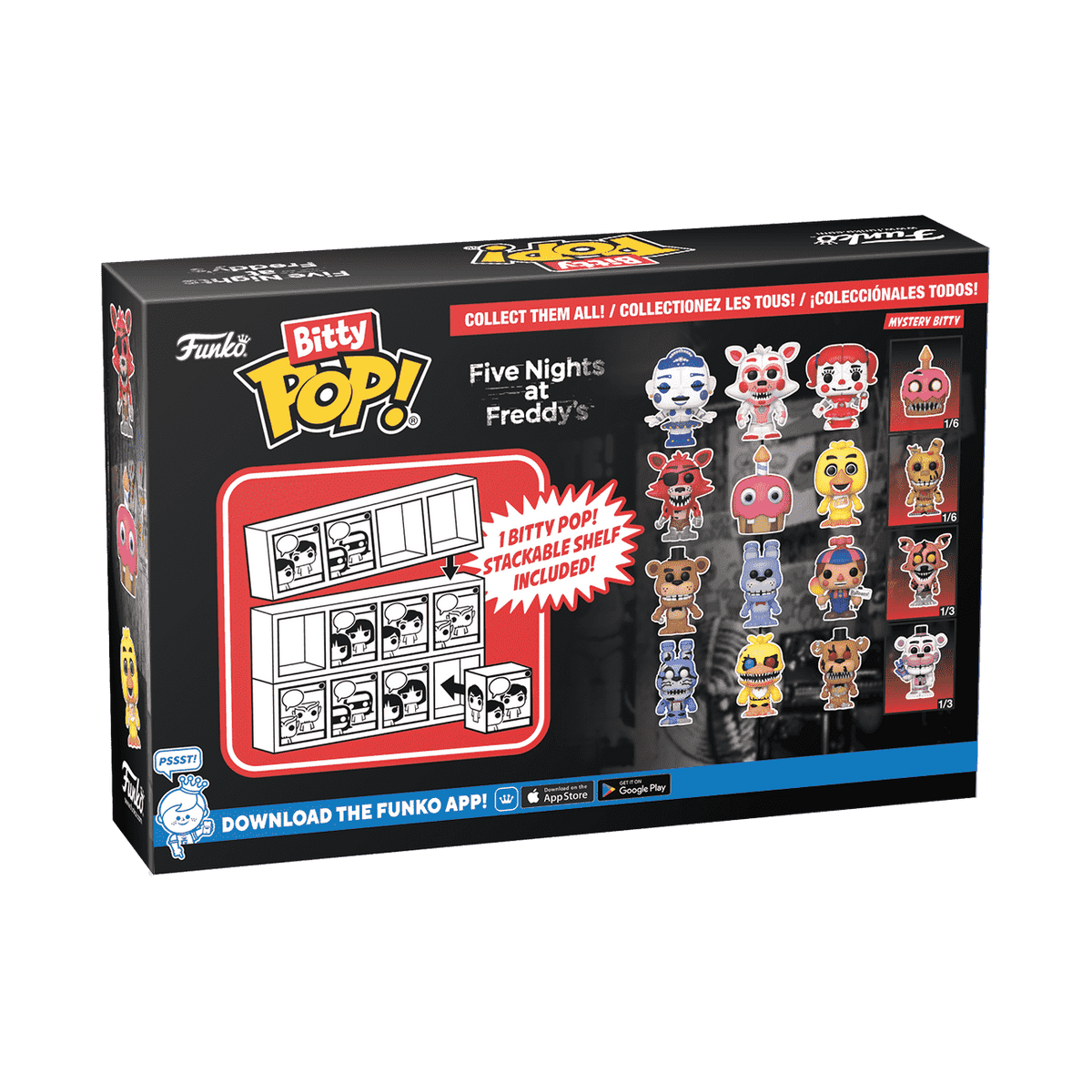 Bitty Pop! Five Nights at Freddy's 4-Pack Series 2 - US 8199