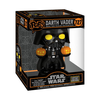 Pop! Super Light Up Darth Vader Holding Jack-O-Lanterns - US 9158