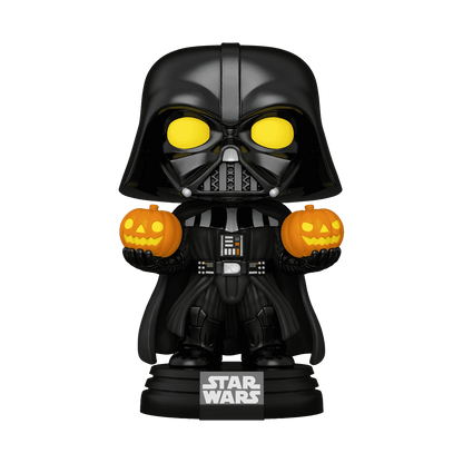 Pop! Super Light Up Darth Vader Holding Jack-O-Lanterns - US 9158