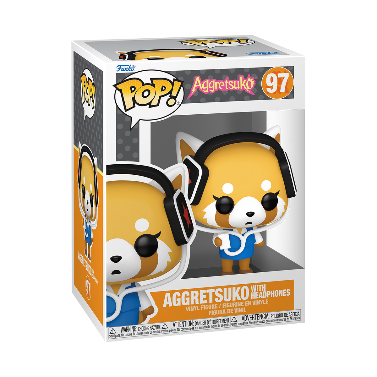 Pop! Aggretsuko with Headphones - US 7377
