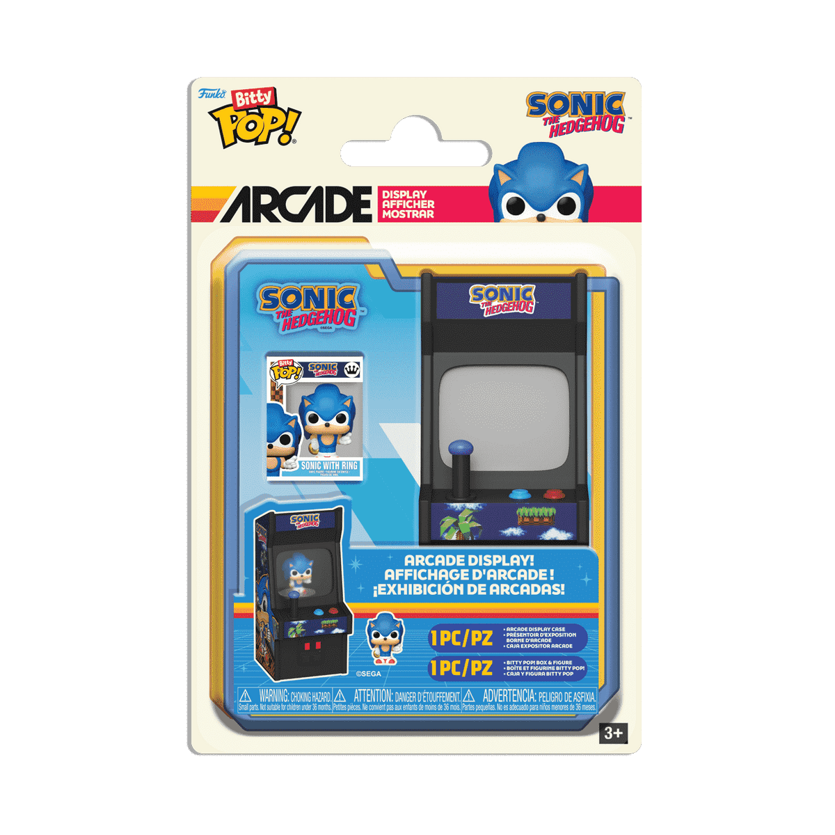 Bitty Pop! Arcade Sonic the Hedgehog - US 1214