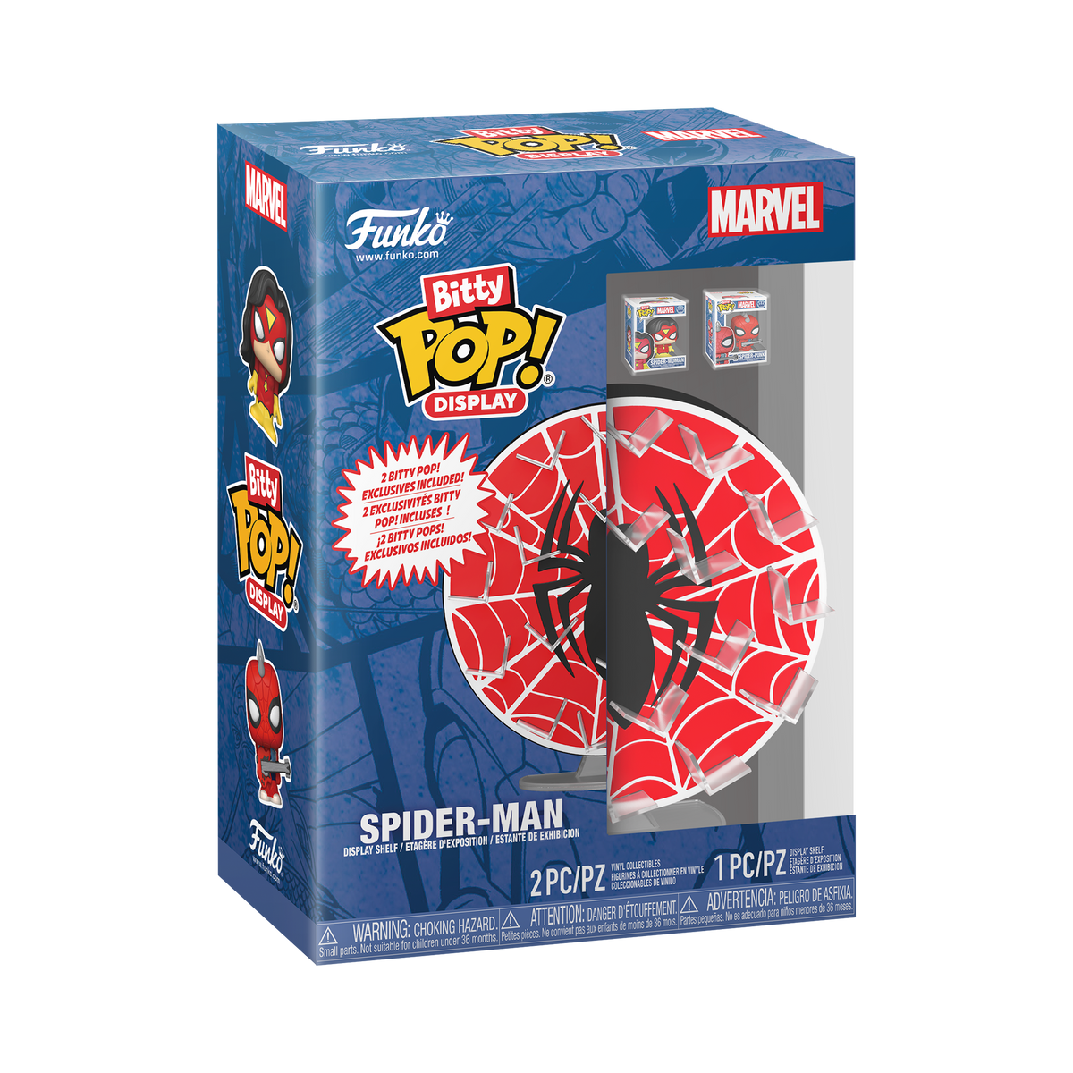 Bitty Pop! Display Spider-Man Web - US 6890