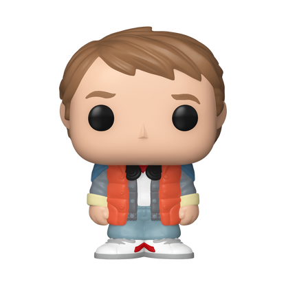 Bitty Pop! Rides Marty McFly and Time Machine - US 8976