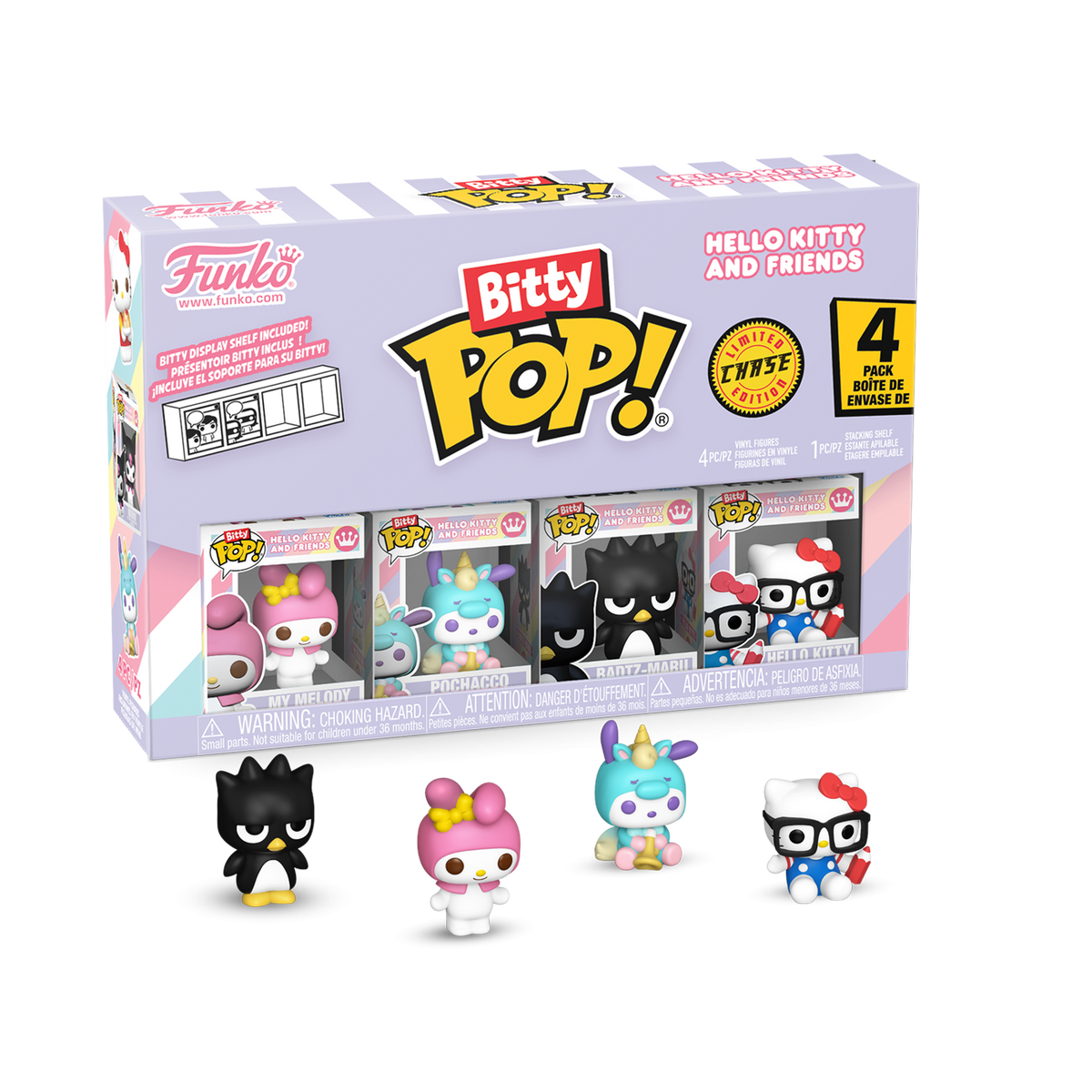 Bitty Pop! Hello Kitty and Friends 4-Pack Series 4 - US 0157