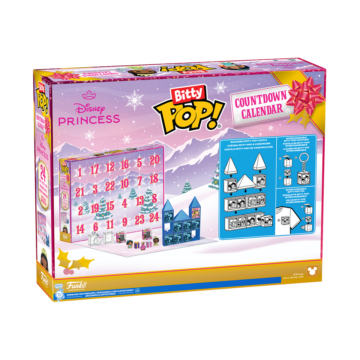 Bitty Pop! Disney Princess Holiday Advent Calendar - US 1210