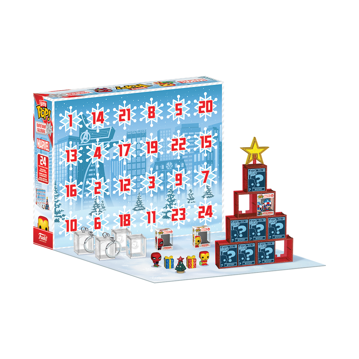 Bitty Pop! Marvel Holiday Advent Calendar - US 8302