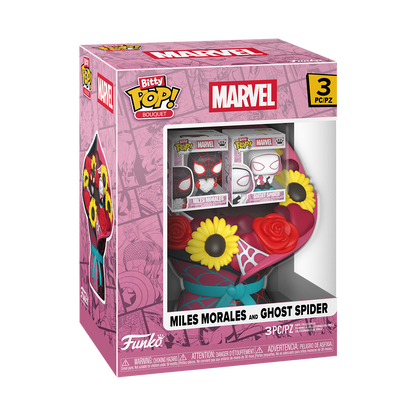 Bitty Pop! Bouquet Mile Morales & Ghost Spider (Valentine) - US 0852
