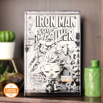 Pop! Comic Covers Iron Man #1 (Black & White) - US 2159