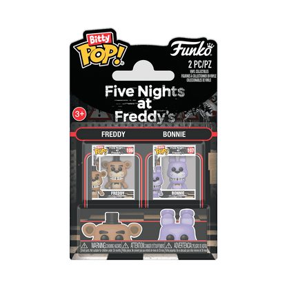 Bitty Pop! Freddy Fazbear & Bonnie the Rabbit 2-Pack - US 6519