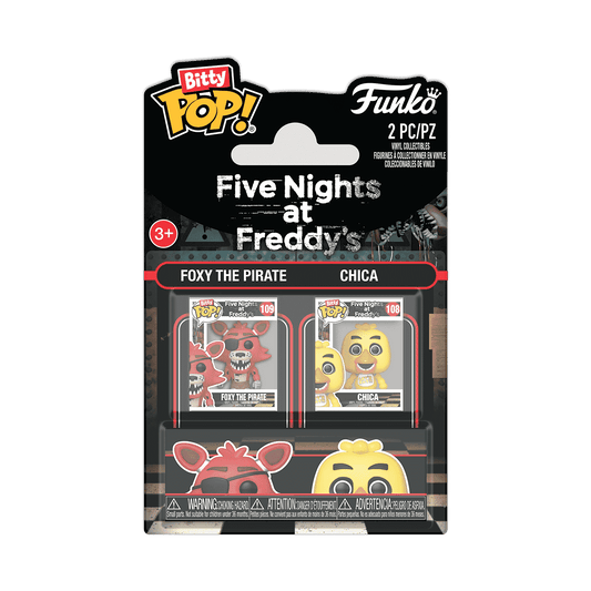 Bitty Pop! Foxy the Pirate & Chica the Chicken 2-Pack - US 7335