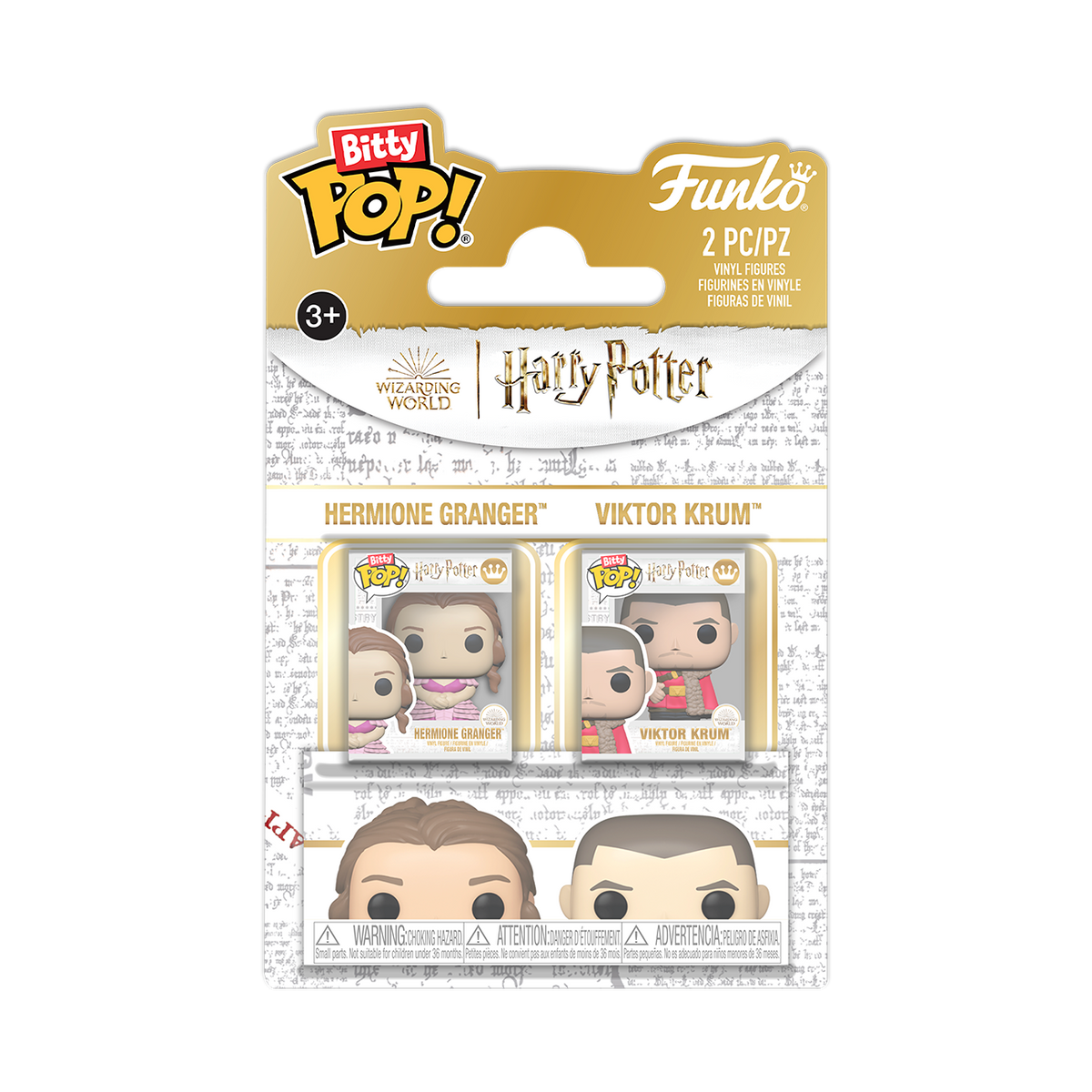 Bitty Pop! Hermione Granger & Viktor Krum 2-Pack - US 3751