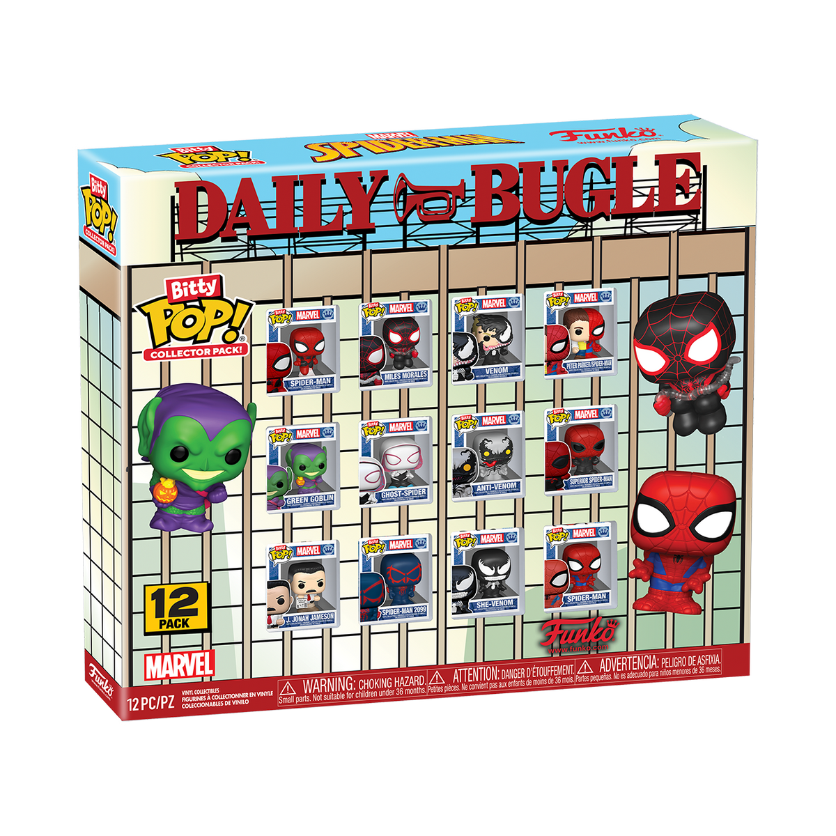 Bitty Pop! Collector Pack Spider-Man 12-Pack - US 0952