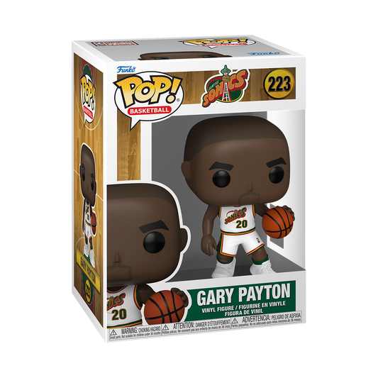 Pop! Gary Payton (White Home Uniform) - US 4469
