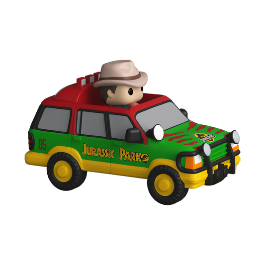 Bitty Pop! Rides Dr. Alan Grant and Jurassic SUV - US 5442