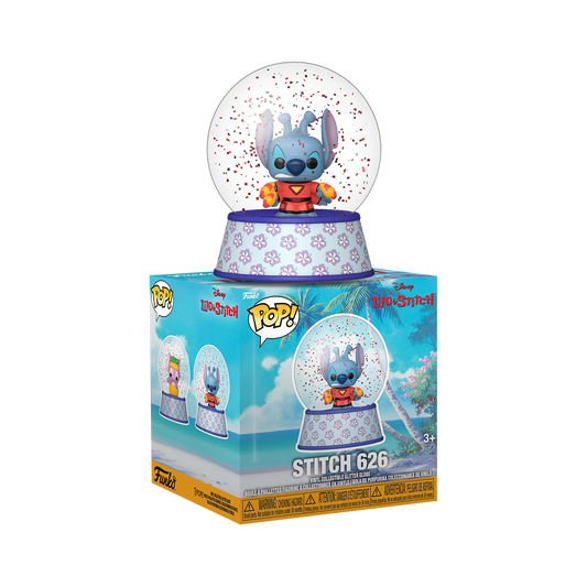 Stitch 626 Mini Glitter Globe - US 0372