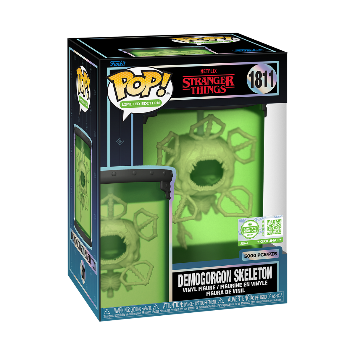 Pop! Demogorgon Skeleton with Pop! Protector - US 1341