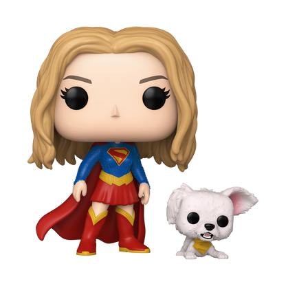 Pop! & Buddy Supergirl with Puppy Krypto - US 6064