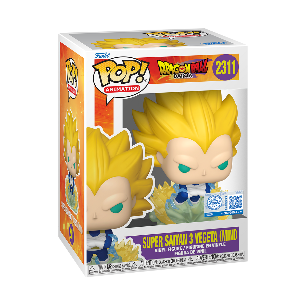 Pop! Super Saiyan 3 Vegeta (Mini) - US 2761