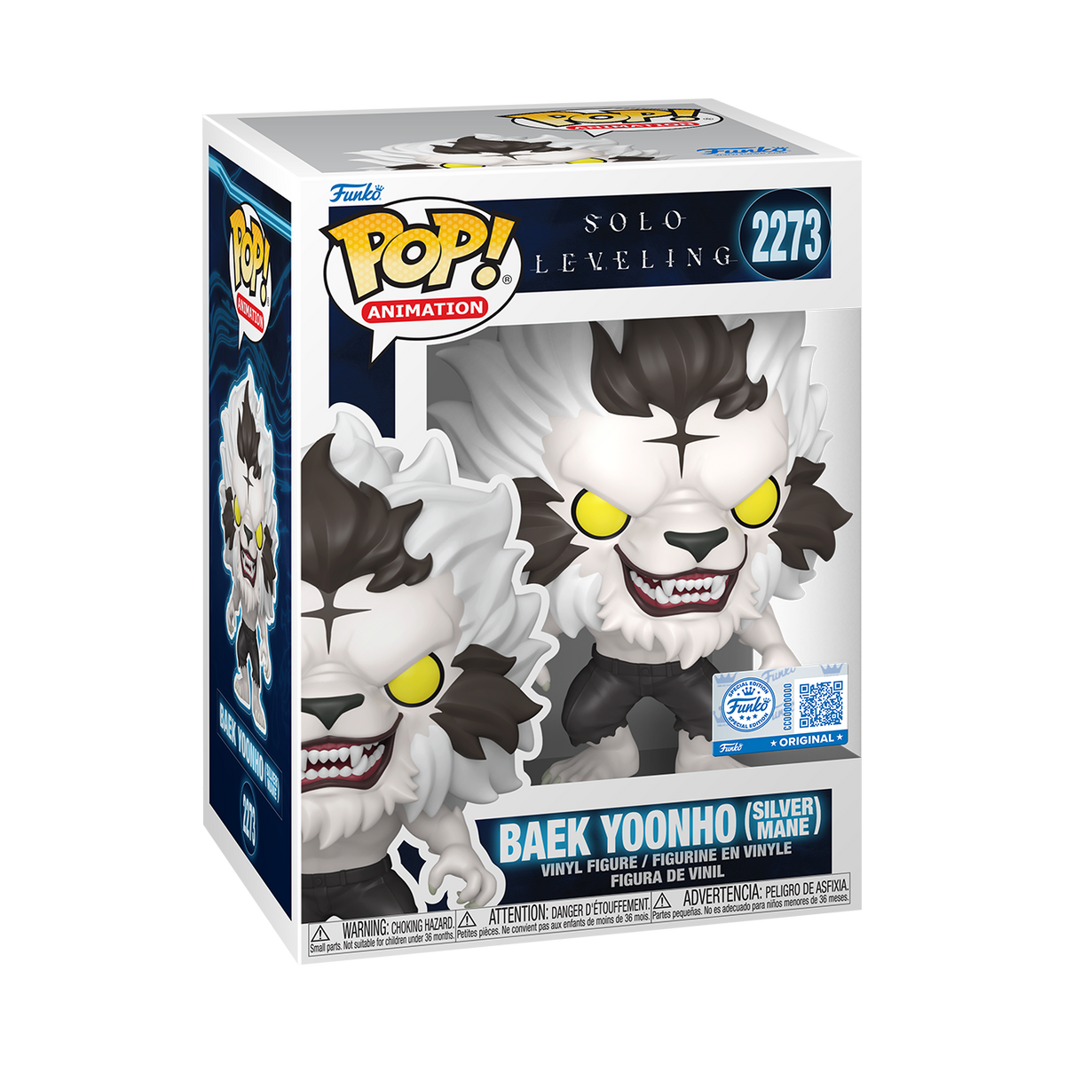 Pop! Baek Yoonho (Silver Mane) - US 6413